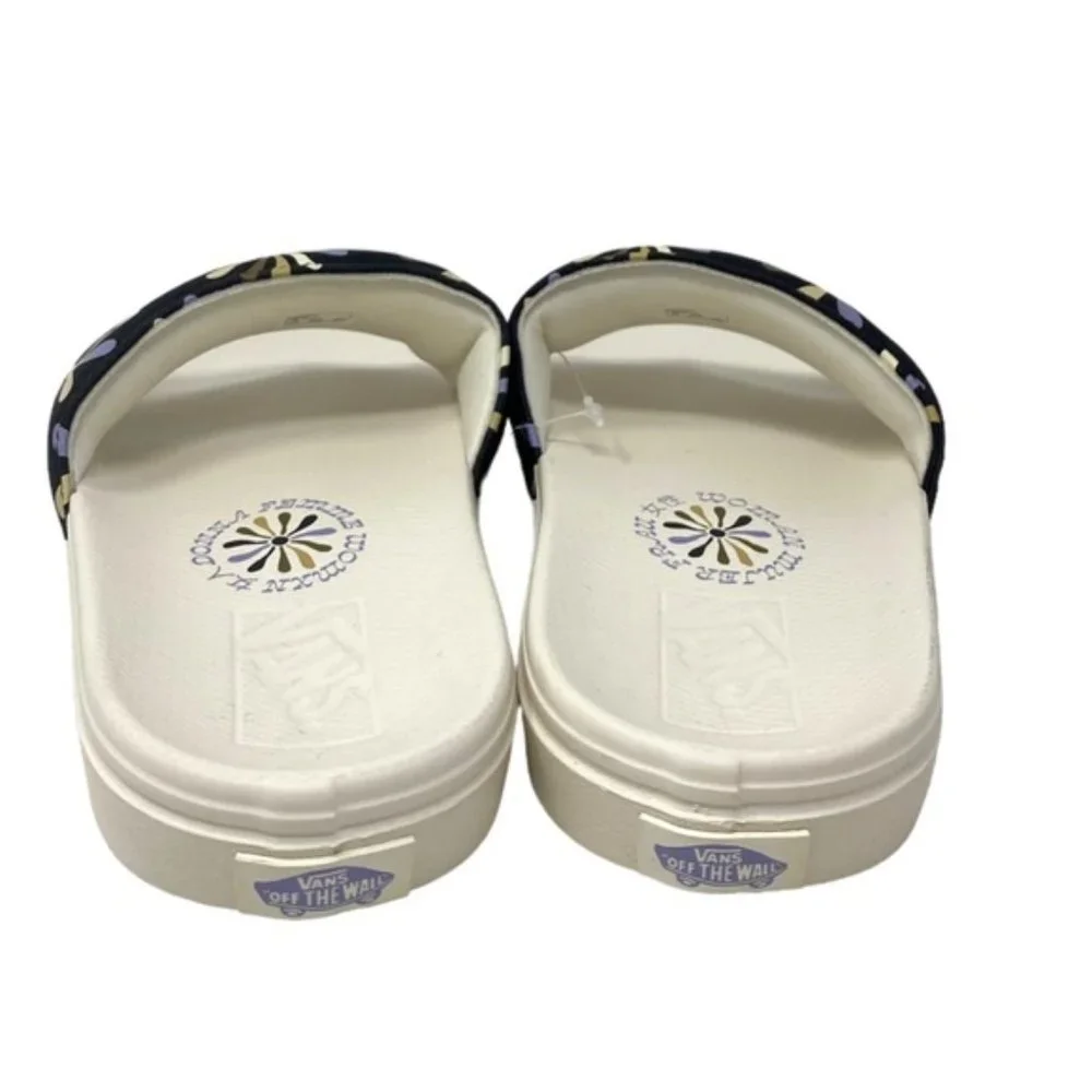 🔥HOT SALE🔥VANS La Costa Slide Beige Floral Sandals Men’s Size VN0A5HFEBBG